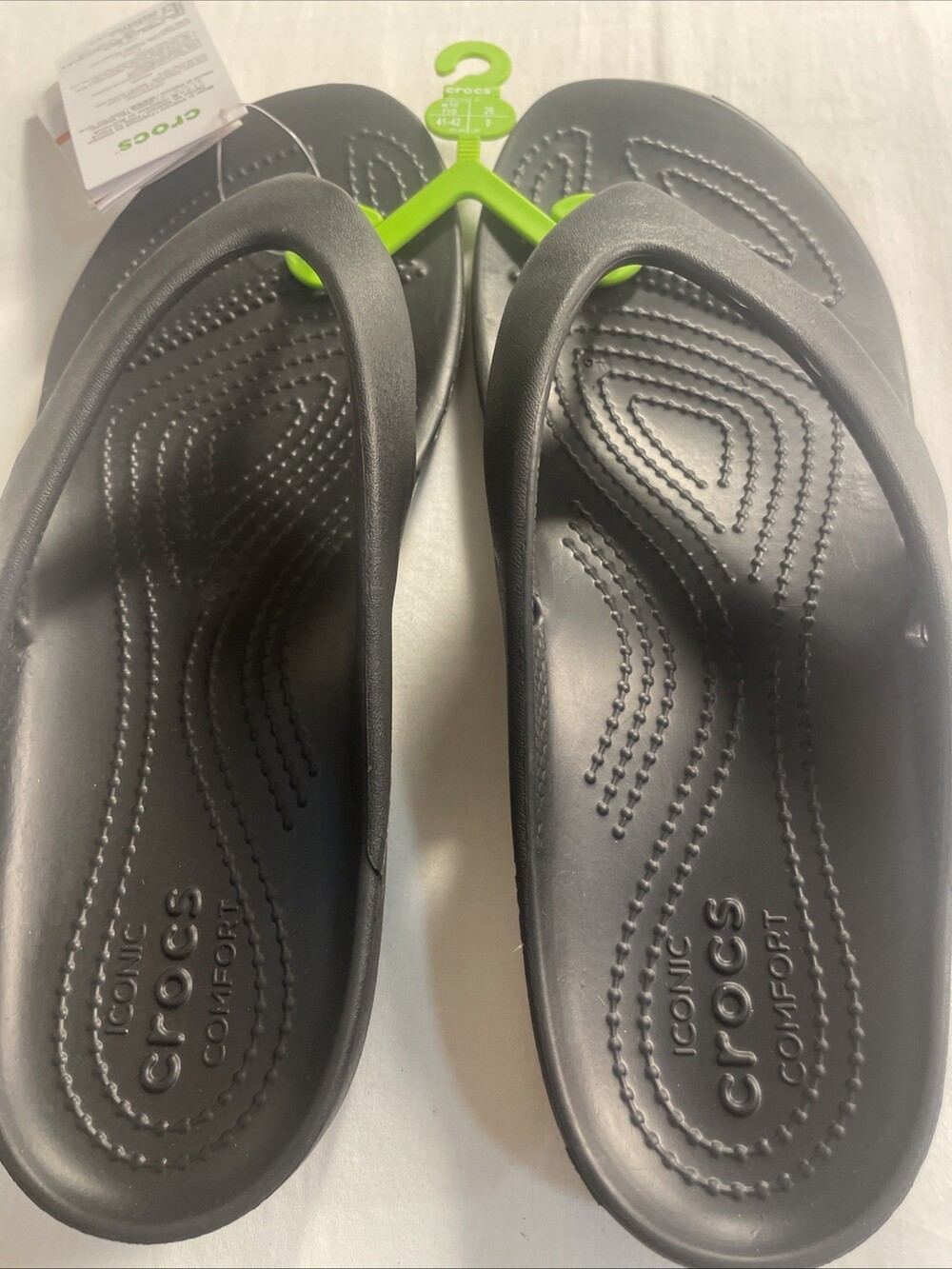 Crocs Size 10 Unisex Black